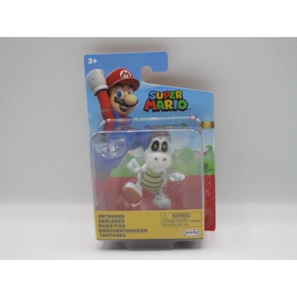 Super Mario Drybones 2.5" Collectible Figure Jakks Pacific Nintendo